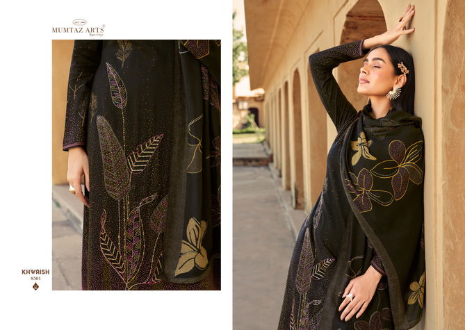 Khwaish By Mumtaz Pashmina Printed Dress Material Suppliers In India